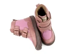 Bisgaard heather vinterstøvle Huxie med velcro og TEX